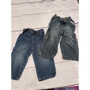 Lot of 2 Denim Jeans 18 months